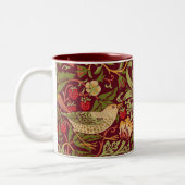 William Morris Strawberry Thief Café Mug (Gauche)