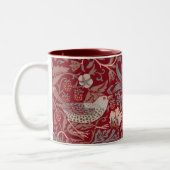 William Morris Strawberry Thief Café Mug (Gauche)