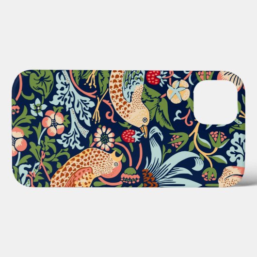 William Morris Strawberry Thief Case-Mate iPhone Case (Achterkant (horizontaal))