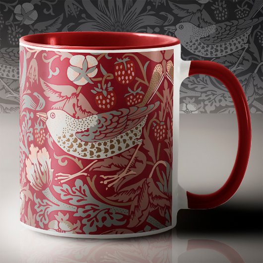 William Morris Strawberry Thief Coffee Mok