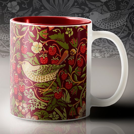William Morris Strawberry Thief Coffee Mok