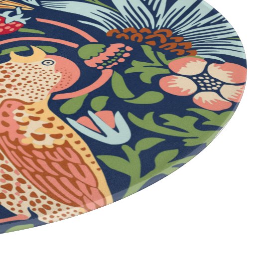 William Morris Strawberry Thief Cutting Board Snijplank (Hoek)