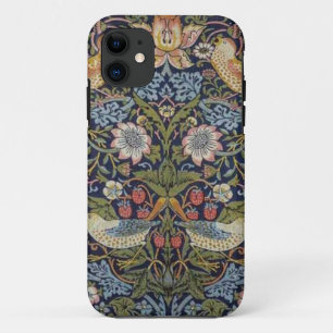 William Morris Strawberry Thief Design 1883 iPhone 11 Hoesje