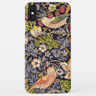 William Morris Strawberry Thief Floral Art Nouveau iPhone XS Max Hoesje