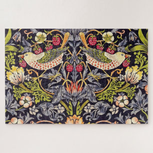 William Morris Strawberry Thief Floral Art Nouveau Legpuzzel
