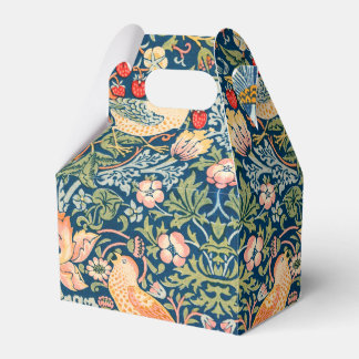 William Morris Strawberry Thief Floral Pattern Bedankdoosjes