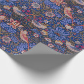 William Morris Strawberry Thief Floral Pattern Cadeaupapier (Hoek)