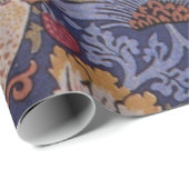 William Morris Strawberry Thief Floral Pattern Cadeaupapier (Rol Hoek)