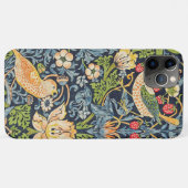 William Morris Strawberry Thief Floral Pattern Case-Mate iPhone Case (Achterkant (horizontaal))