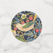William Morris Strawberry Thief Floral Pattern Confetti (Kleine voorkant)