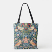 William Morris Strawberry Thief Floral Pattern Draagtas (Achterkant)