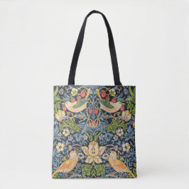 William Morris Strawberry Thief Floral Pattern Draagtas