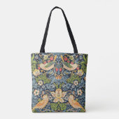 William Morris Strawberry Thief Floral Pattern Draagtas (Achterkant)