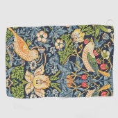 William Morris Strawberry Thief Floral Pattern Golfhanddoek (Horizontaal)