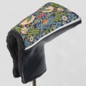 William Morris Strawberry Thief Floral Pattern Golfheadcover (3/4 voorkant)