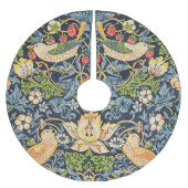 William Morris Strawberry Thief Floral Pattern Kerstboom Rok (Voorkant)