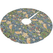 William Morris Strawberry Thief Floral Pattern Kerstboom Rok (Gekanteld)