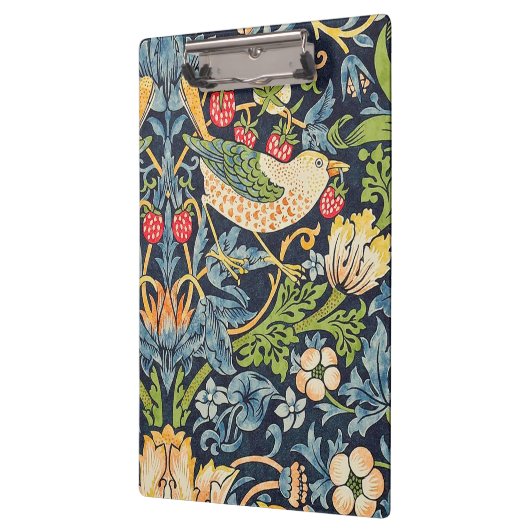 William Morris Strawberry Thief Floral Pattern Klembord (Links)