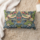 William Morris Strawberry Thief Floral Pattern Kussen (Deken)