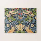 William Morris Strawberry Thief Floral Pattern Legpuzzel (Horizontaal)