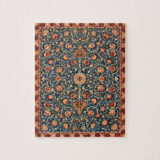 William Morris Strawberry Thief Floral Pattern Legpuzzel (Verticaal)