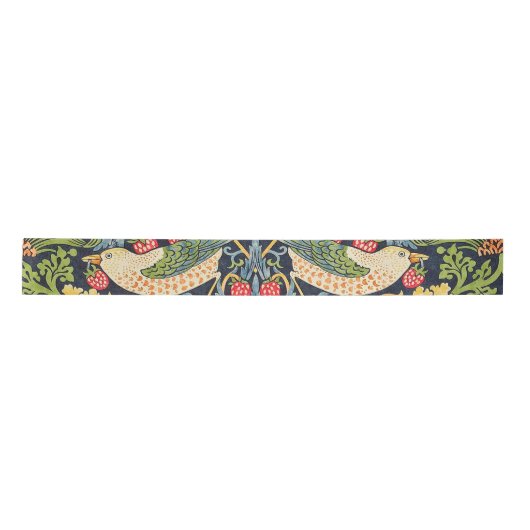 William Morris Strawberry Thief Floral Pattern Lint (Voorkant)