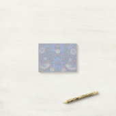 William Morris Strawberry Thief Floral Pattern Post-it® Notes (Op bureau)