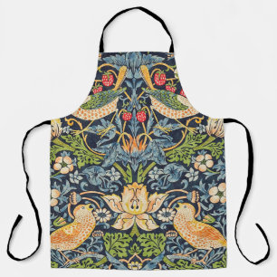 William Morris Strawberry Thief Floral Pattern Schort