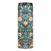 William Morris Strawberry Thief Floral Pattern Thermosbeker (Achterkant)