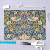 William Morris Strawberry Thief Floral Pattern Tissuepapier (Craft)