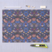 William Morris Strawberry Thief Floral Pattern Tissuepapier (Craft)