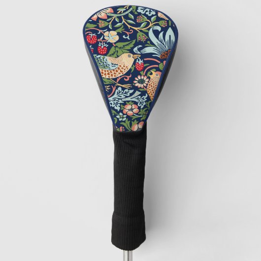 William Morris Strawberry Thief Golfheadcover (Voorkant)