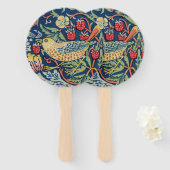William Morris - Strawberry Thief Handwaaier (Voorkant en achterkant)