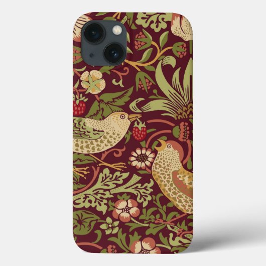 William Morris Strawberry Thief Hoesje-Mate iPhone Case-Mate iPhone Case (Achterkant)