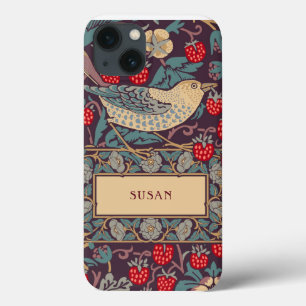 William Morris Strawberry Thief Hoesje-Mate iPhone iPhone 13 Hoesje