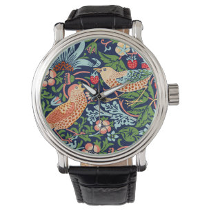 William Morris Strawberry Thief Horloge