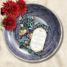 William Morris Strawberry Thief Huwelijksmenu