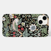 William Morris Strawberry Thief I Black Birds Case-Mate iPhone Case (Achterkant (horizontaal))