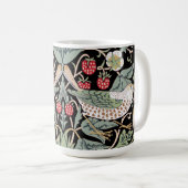 William Morris Strawberry Thief I Black Birds Koffiemok (Voorkant rechts)