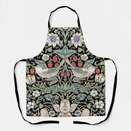 William Morris Strawberry Thief I Black Birds Schort