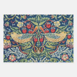 William Morris - Strawberry Thief Inpakpapier Vel