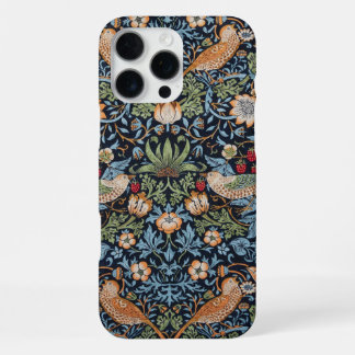 William Morris Strawberry Thief iPhone 16 Pro Max Hoesje