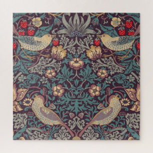 William Morris Strawberry Thief Jigsaw Puzzle