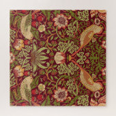 William Morris Strawberry Thief Jigsaw Puzzle (Horizontal)