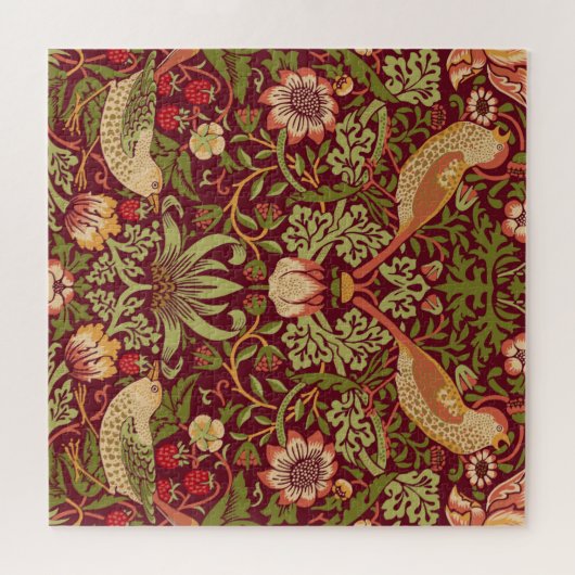 William Morris Strawberry Thief Jigsaw Puzzle (Horizontal)
