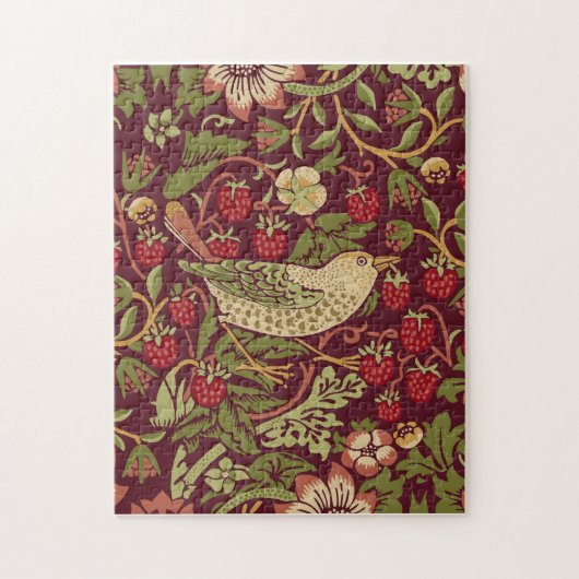 William Morris Strawberry Thief Jigzaag Puzzle Legpuzzel (Verticaal)