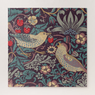 William Morris Strawberry Thief Jigzaag Puzzle Legpuzzel
