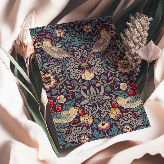 William Morris Strawberry Thief Kaart