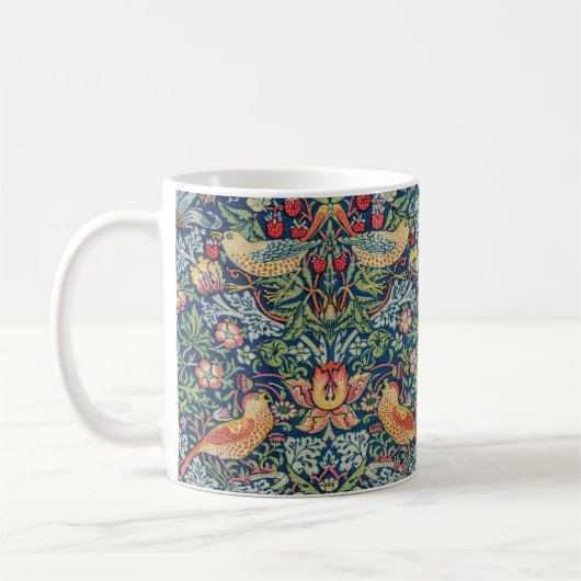 William Morris - Strawberry Thief Koffiemok (Links)