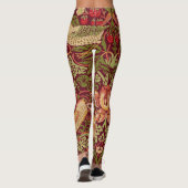 William Morris Strawberry Thief Leggings (Achterkant)
